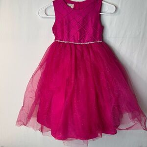Marmellata Fuchsia Delight Girl’s Formal Dress Tulle Sise 6
